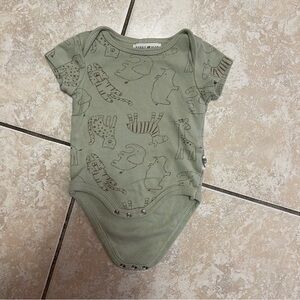 1031. rabbit & bear bodysuit size 0-3 months 10/$10
